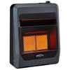 Bluegrass Living Natural Gas Vent Free Infrared Gas Space Heater With Blower And Base B20TNIR-BB